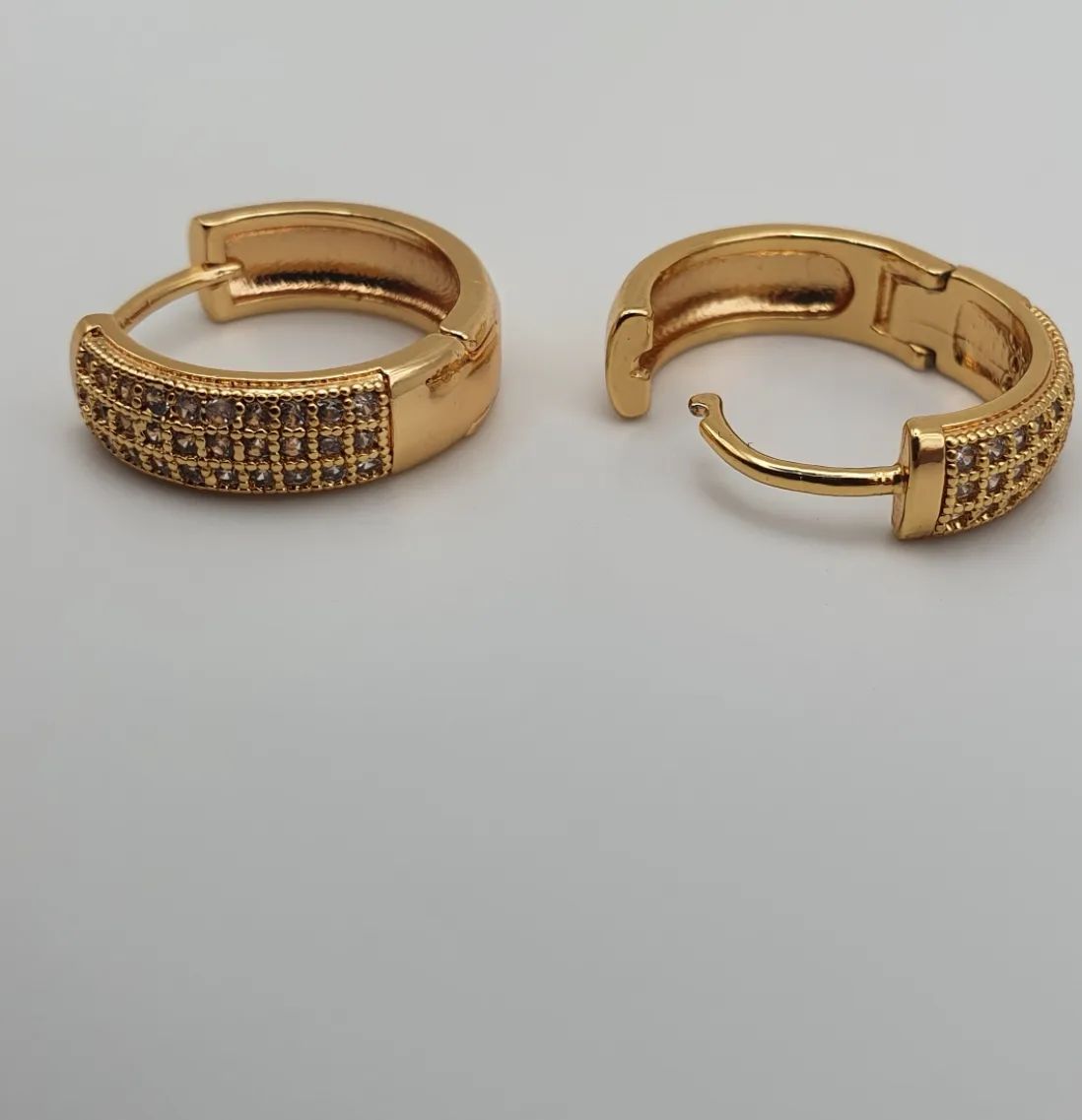 Ohrringe 22K KP-47 vergoldet