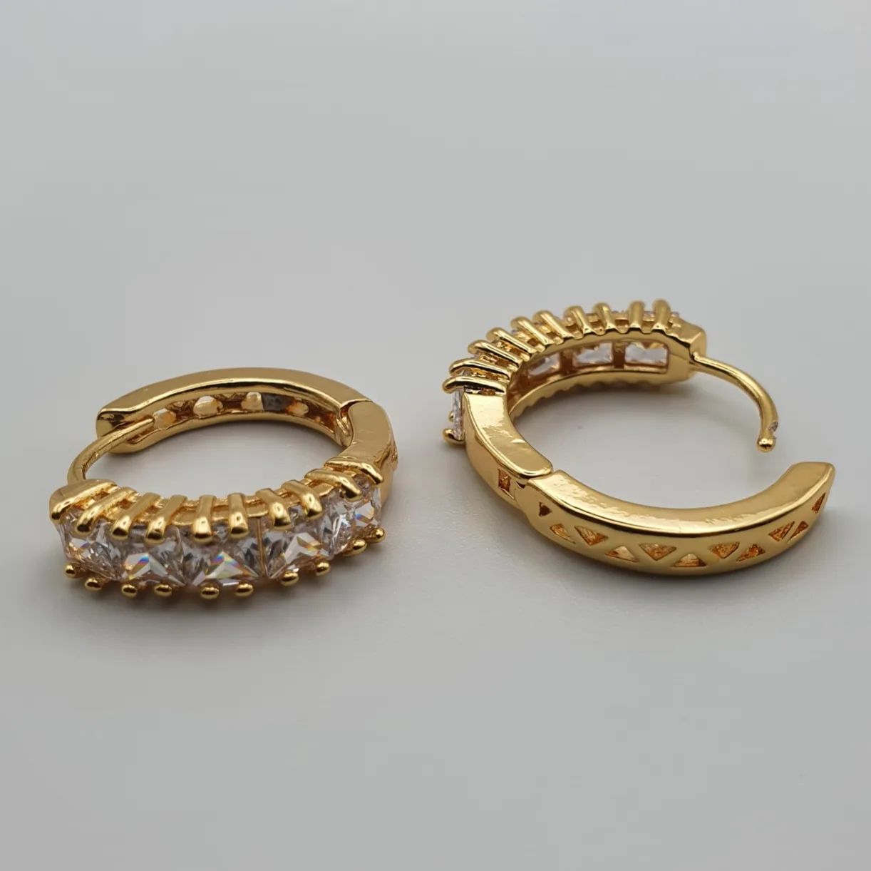 Ohrringe 22K KP-48 vergoldet