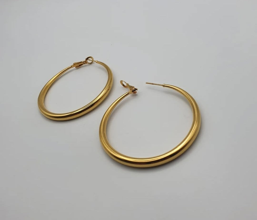 Ohrringe 22K KP-111 vergoldet