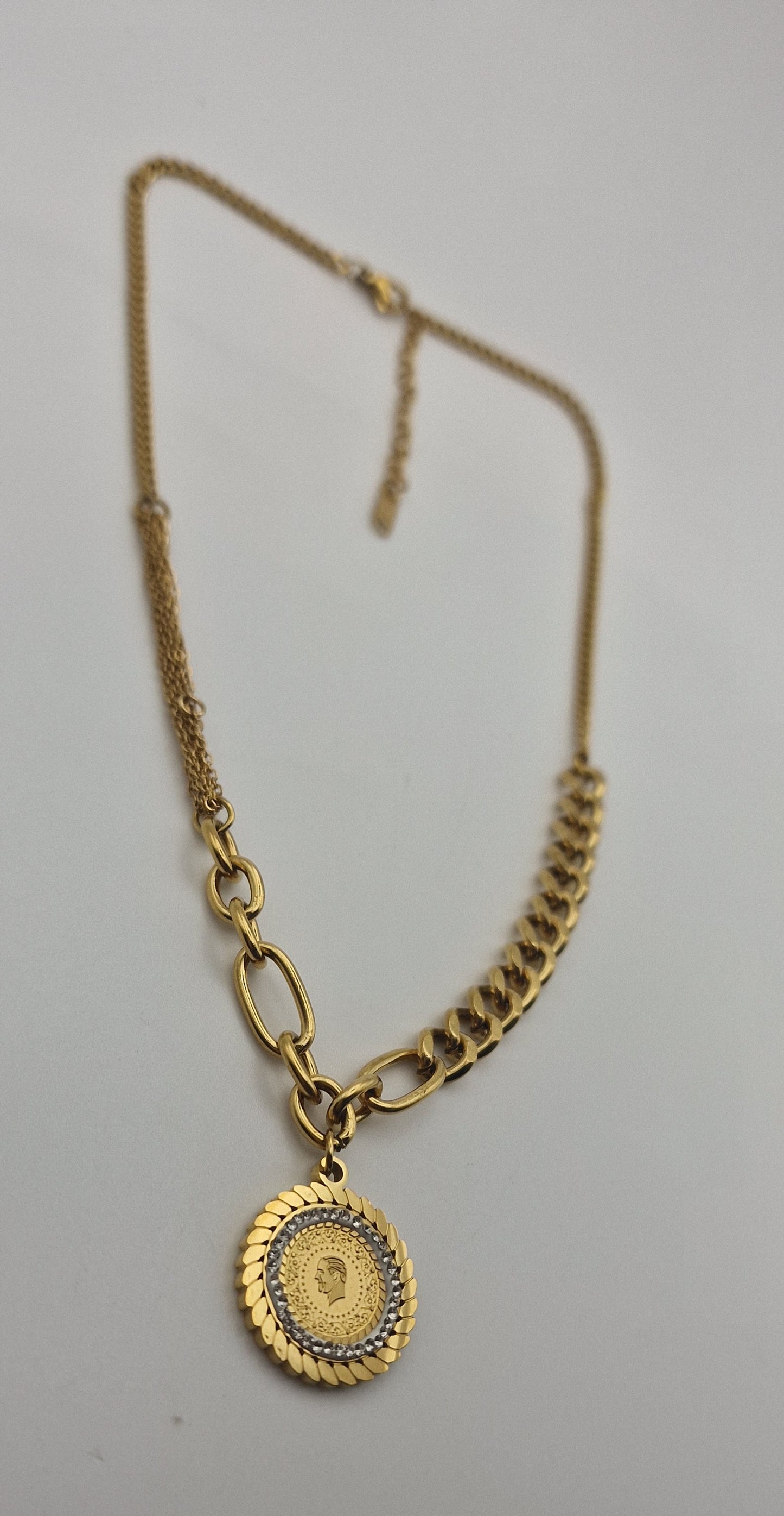 Halskette Edelstahl 316L K-163