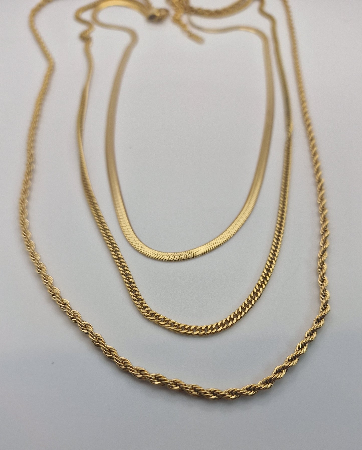 Halskette Edelstahl 316L K-178