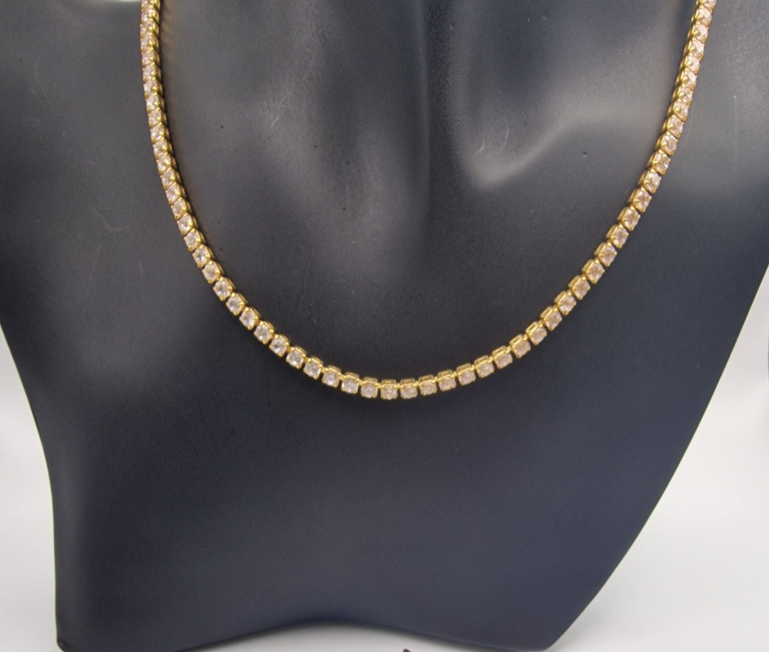 Halskette Edelstahl 316L G-S01 (nur Halskette 1 Stück)