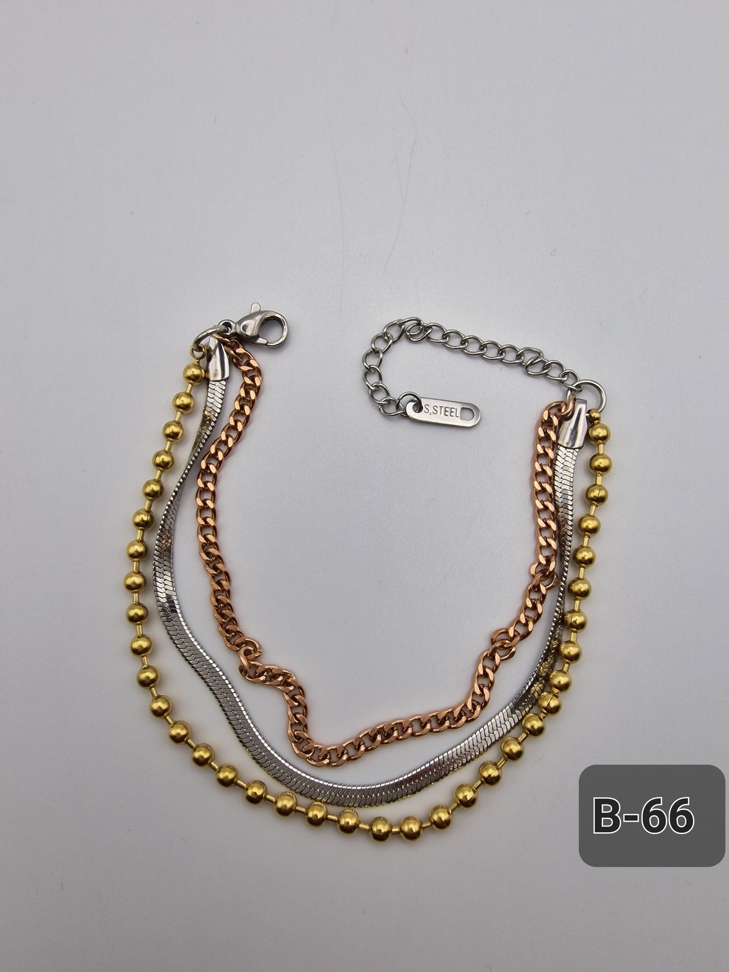 Armband Edelstahl 316L B-66