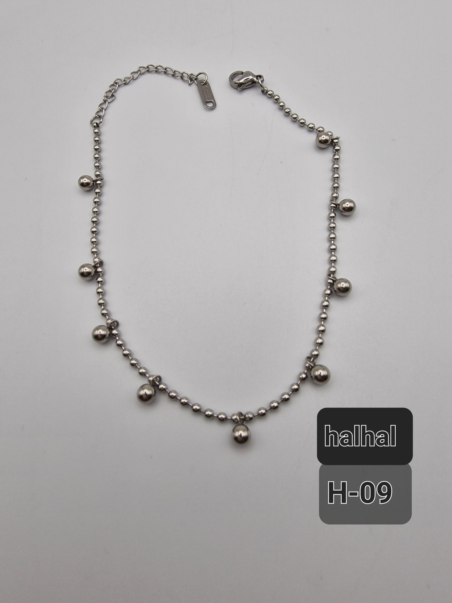 Fusskette Edelstahl 316L H-09