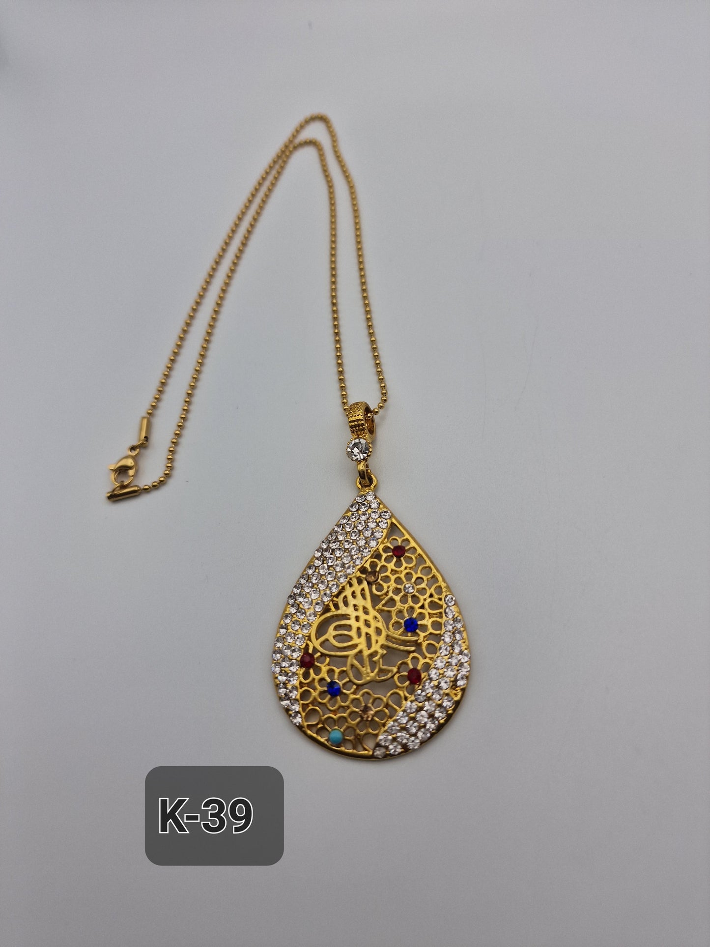 Halskette 22K Vergoldeten K-39