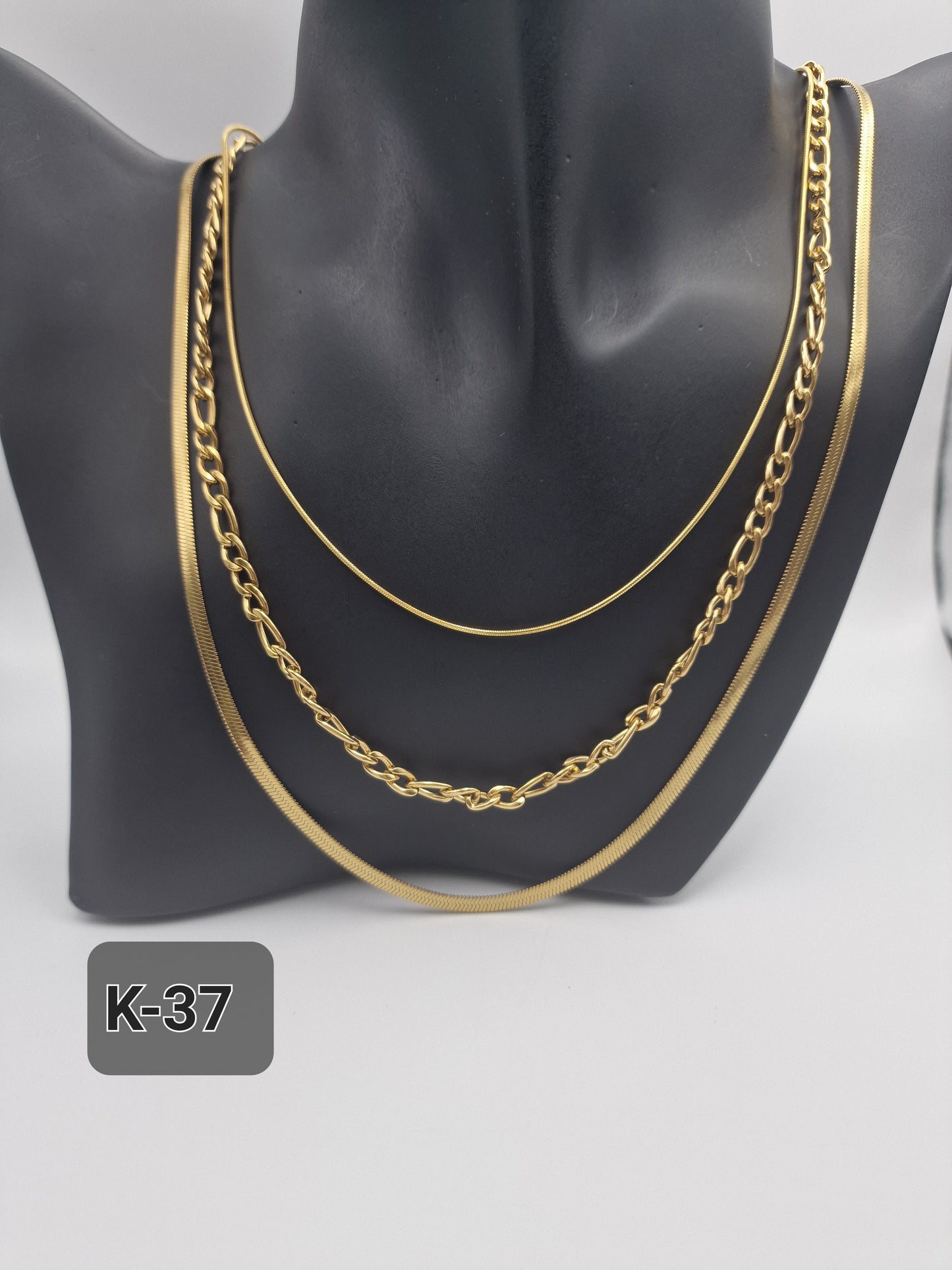 Halskette Edelstahl 316L K-37