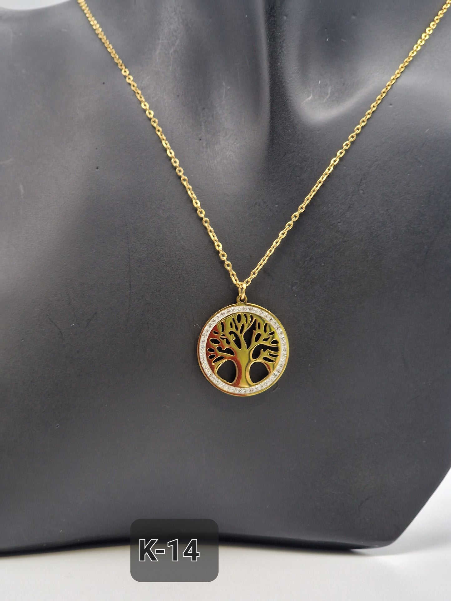 Halskette Edelstahl 316L K-14