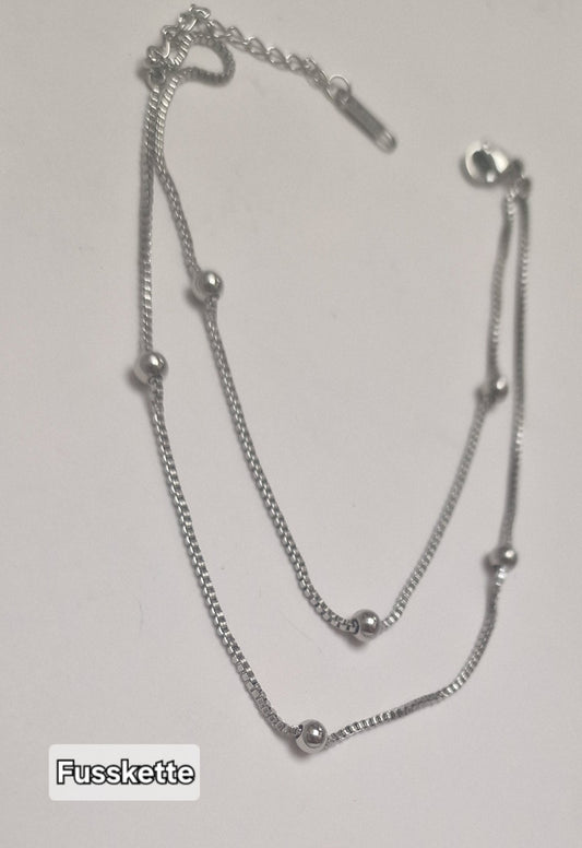 Fusskette Edelstahl 316L H-03