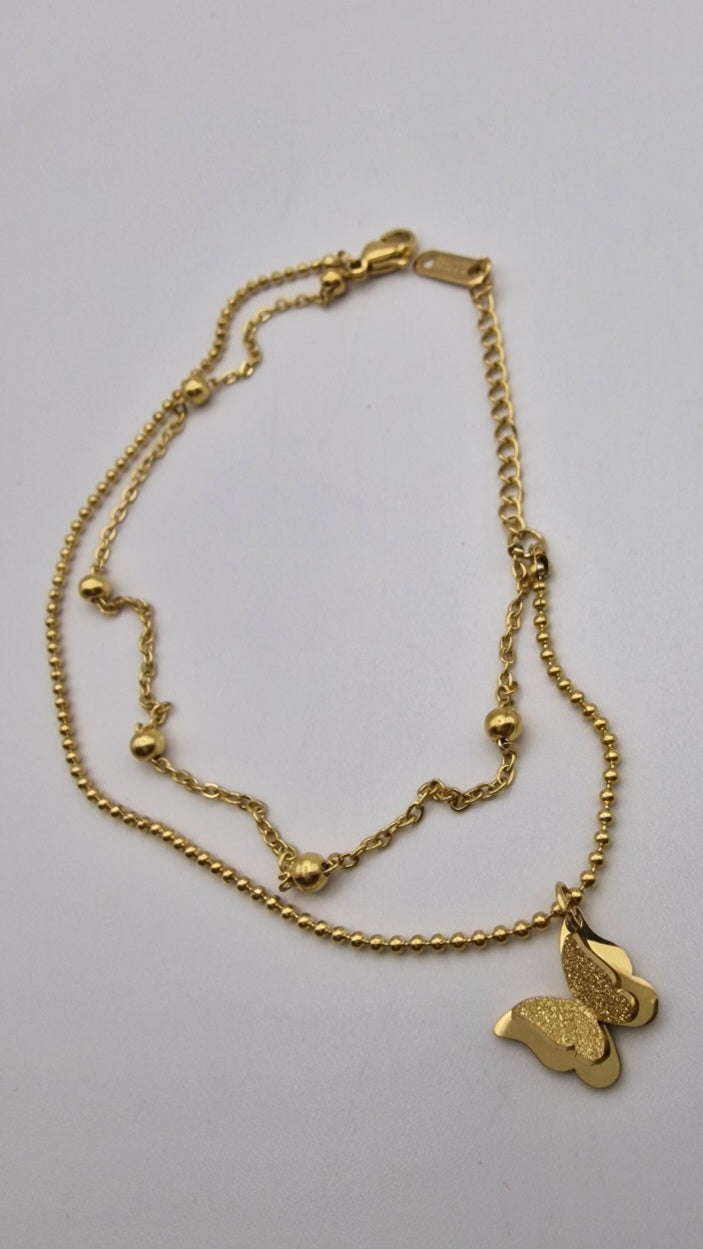 Fusskette Edelstahl 316L H-07