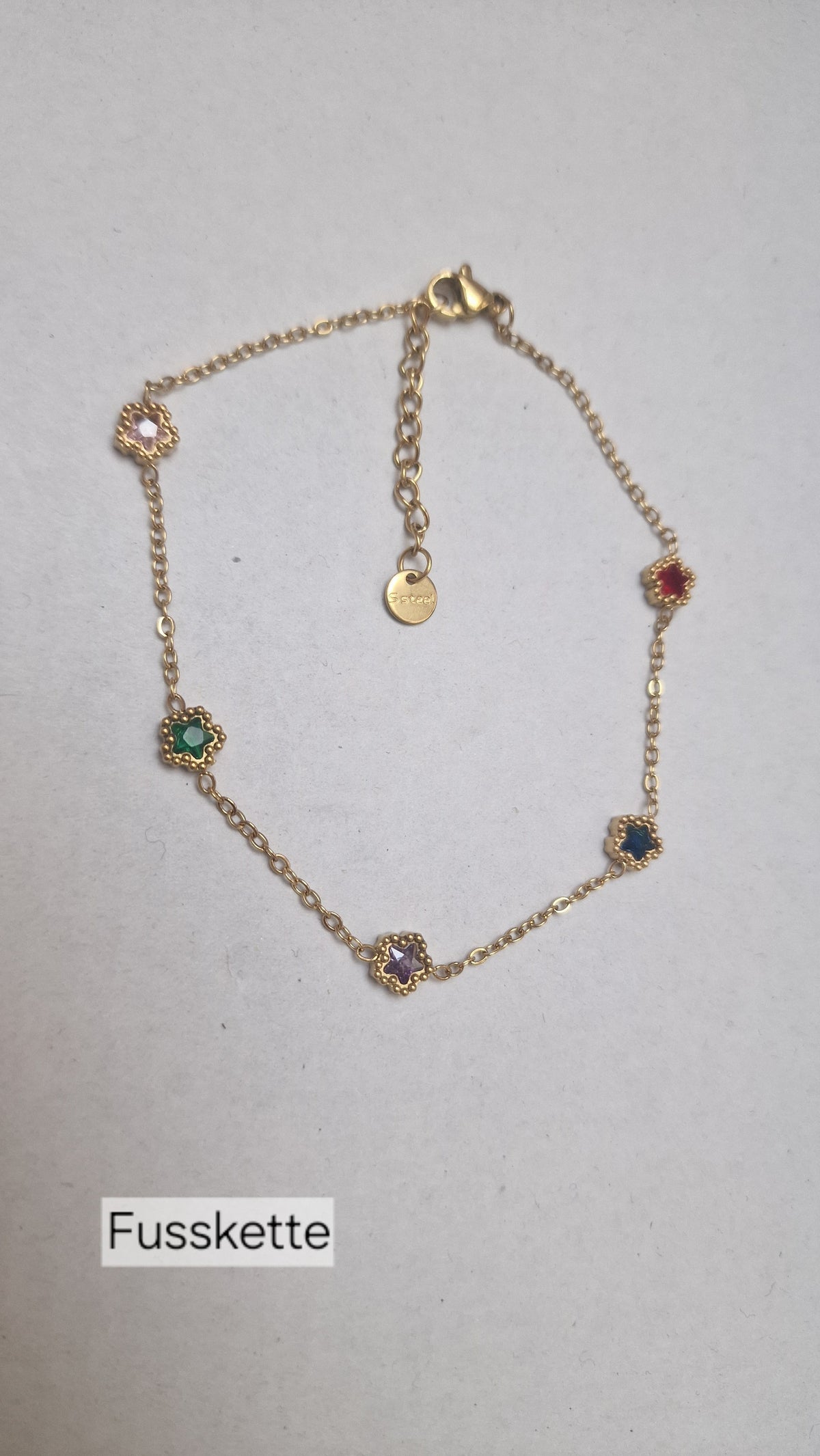 Fusskette Edelstahl 316L H_13
