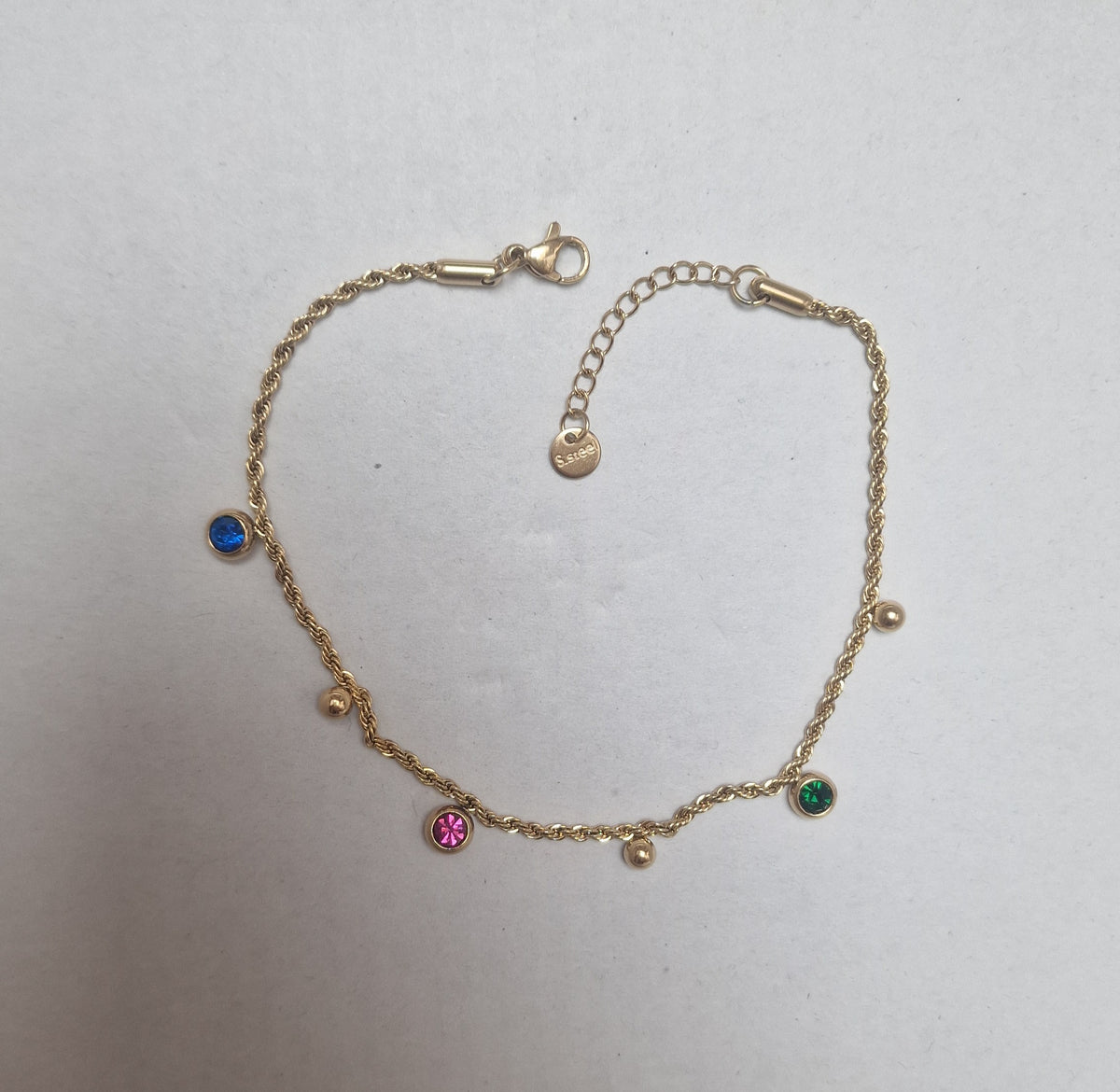 Fusskette Edelstahl 316L H_14