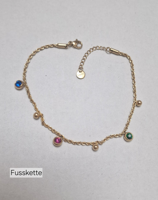 Fusskette Edelstahl 316L H_14
