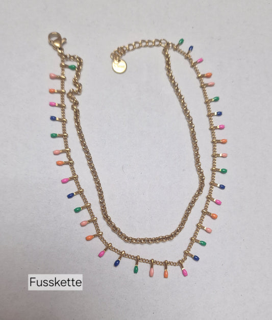 Fusskette Edelstahl 316L H_16