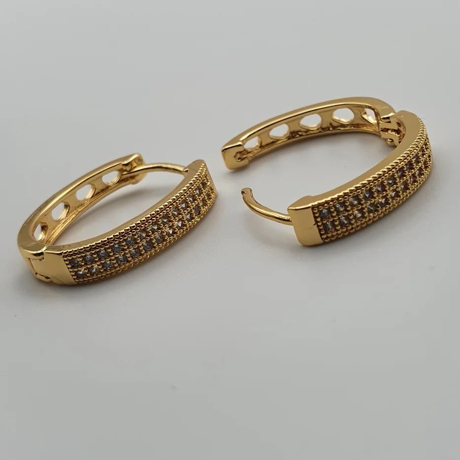 Ohrringe 22K KP-44 vergoldet