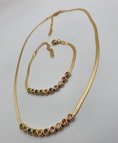 Halskette und Armband Set 316L Edelstahl K-65