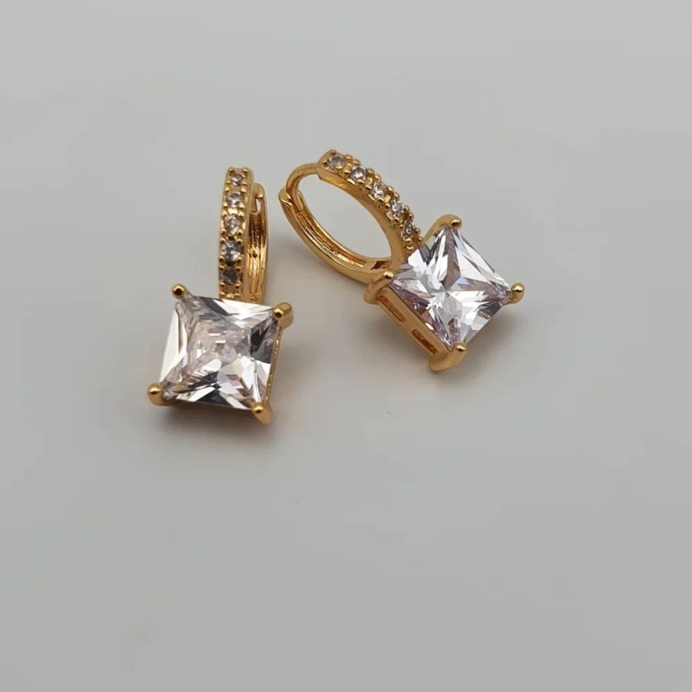 Ohrringe 22K KP-49 vergoldet