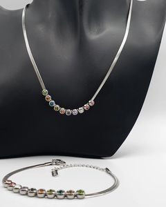 Halskette und Armband Set 316L Edelstahl K-64