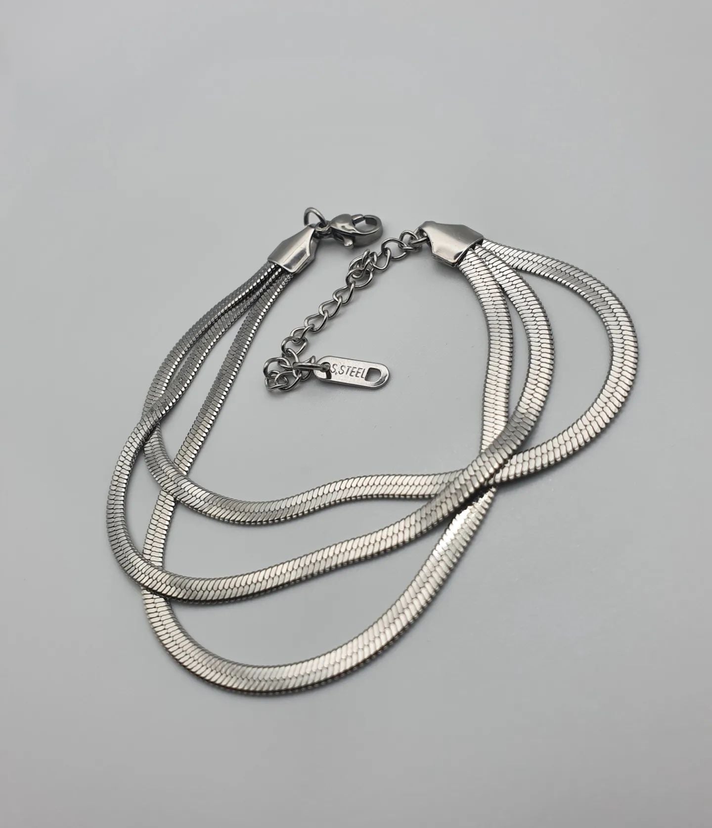 Halskette und Armband Set 316L Edelstahl K-77