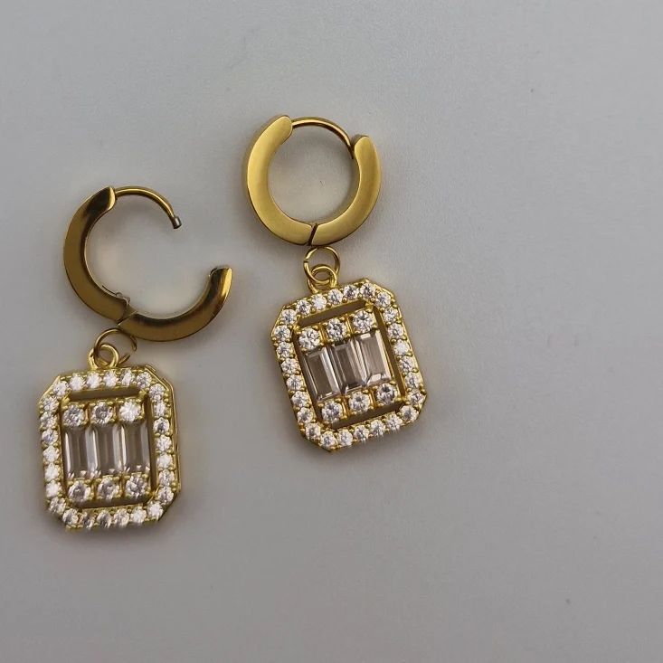 Ohrring 316L Edelstahl  KP-77