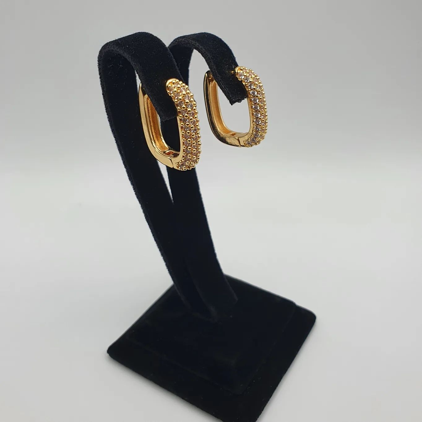 Ohrringe 22K KP-45 vergoldet