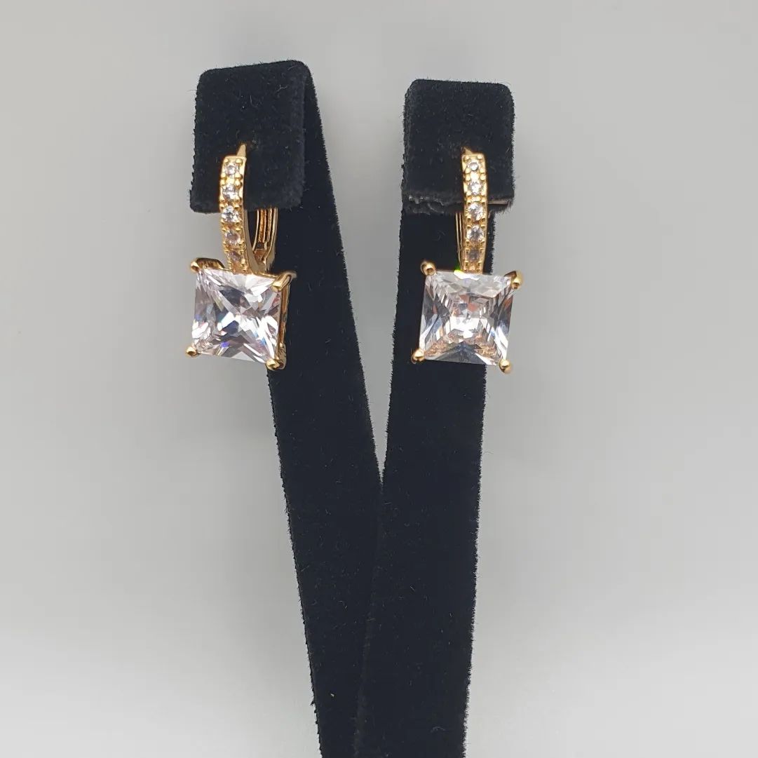 Ohrringe 22K KP-49 vergoldet