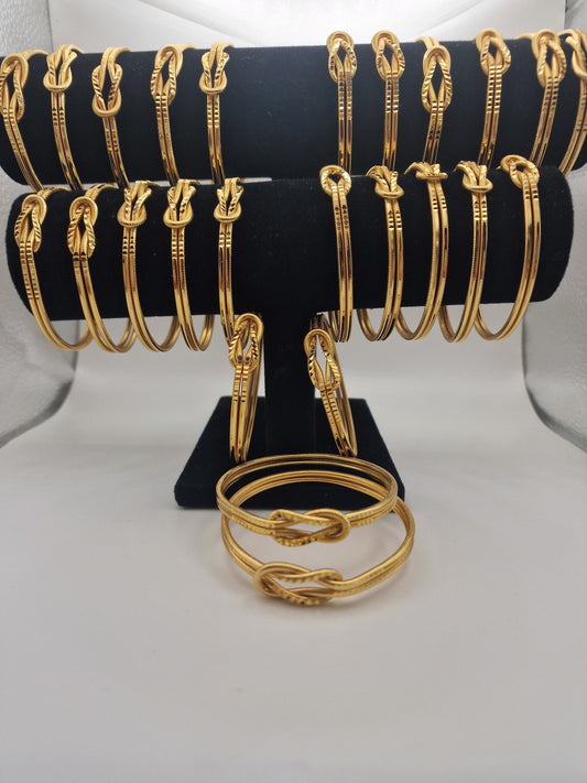 Armband 22K Vergoldet B-186