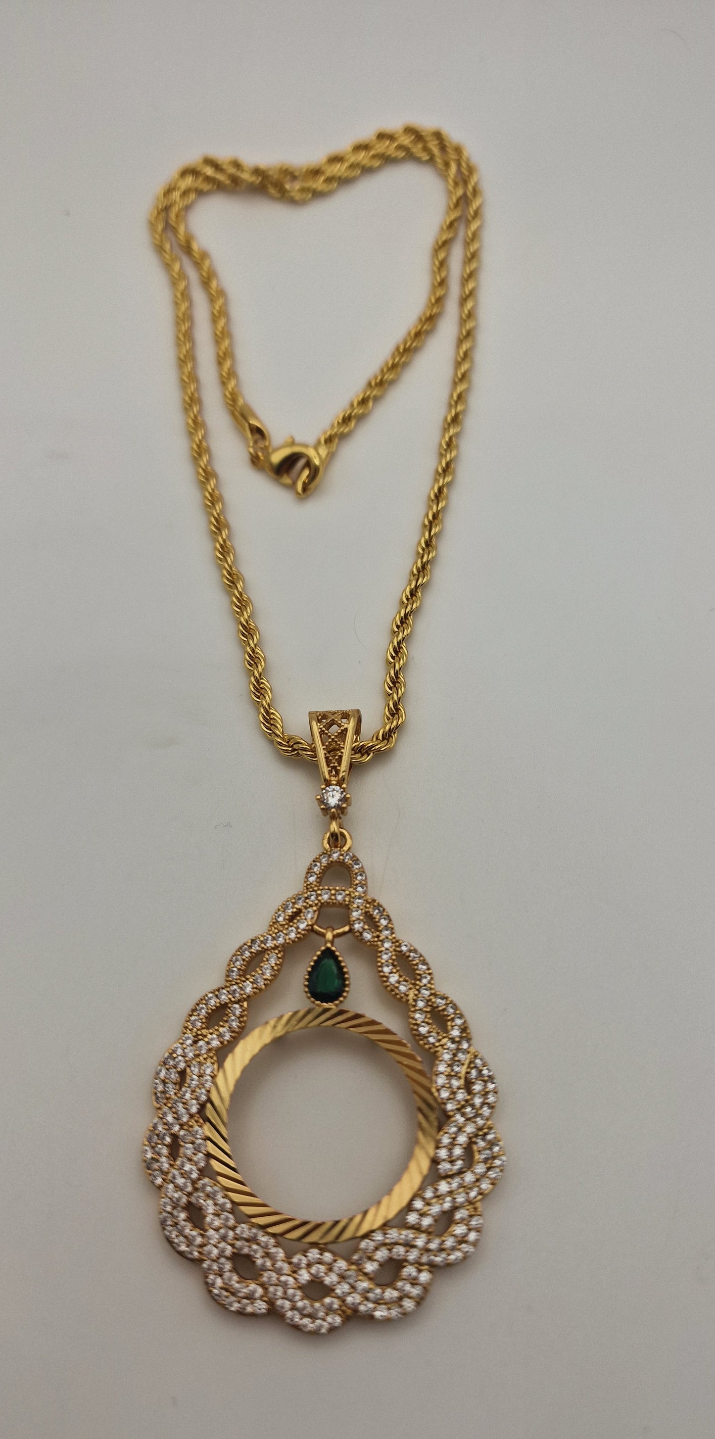 Halskette 22K Vergoldet K-182