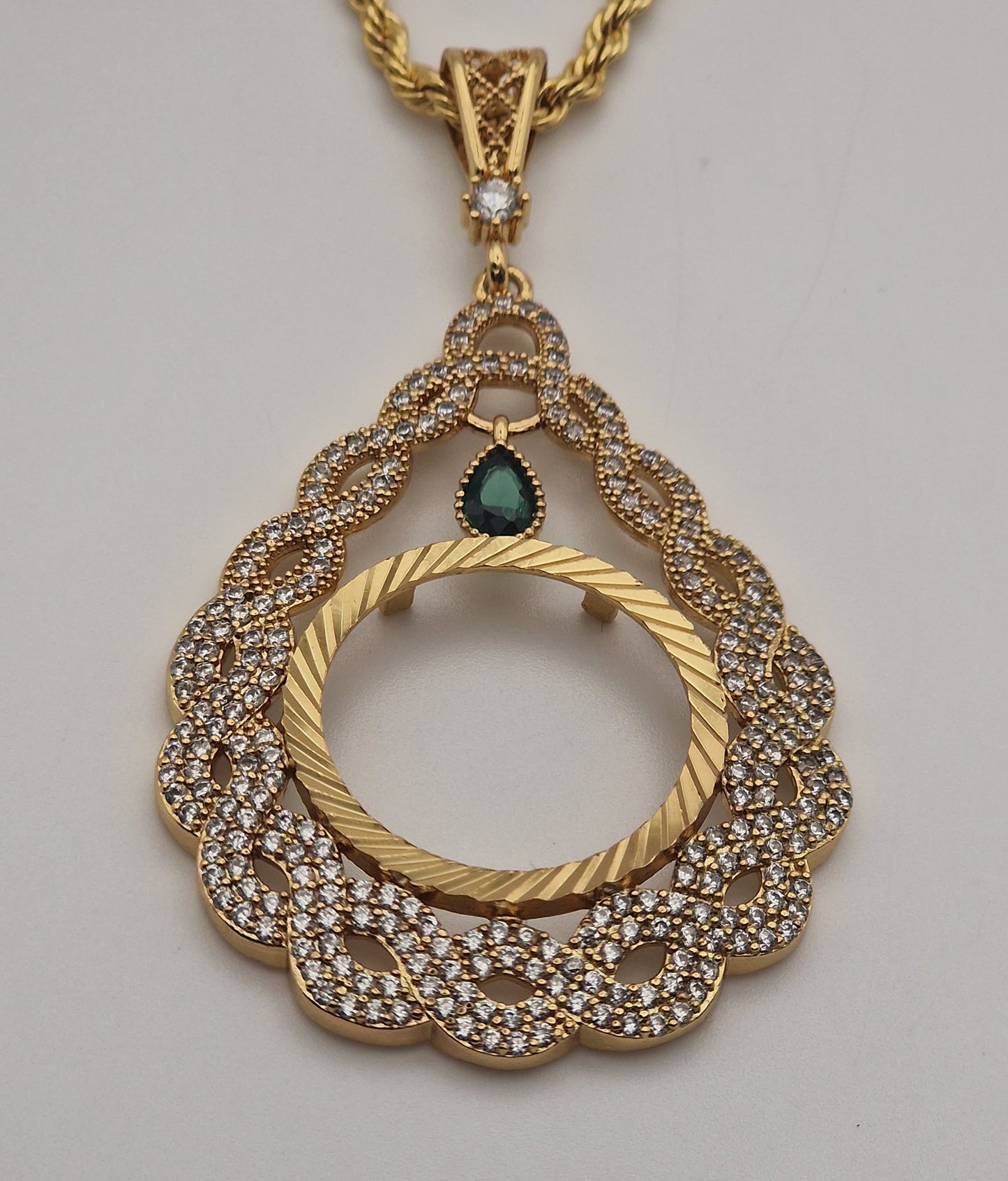 Halskette 22K Vergoldet K-182