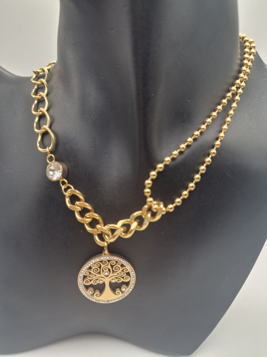 Halskette Edelstahl 316L K-187