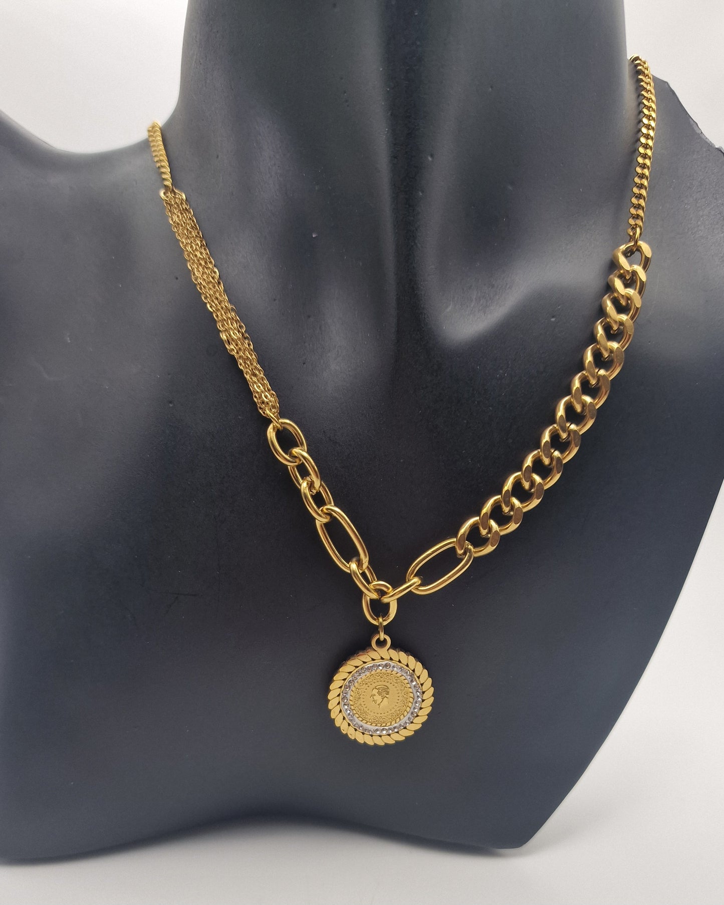 Halskette Edelstahl 316L K-163