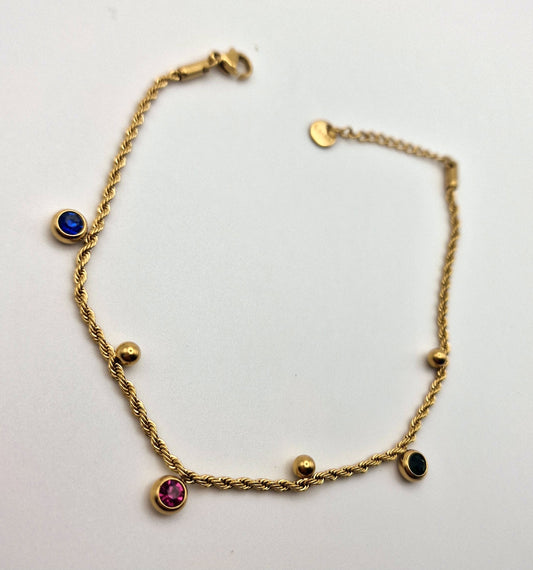 Fusskette Edelstahl 316L H_14