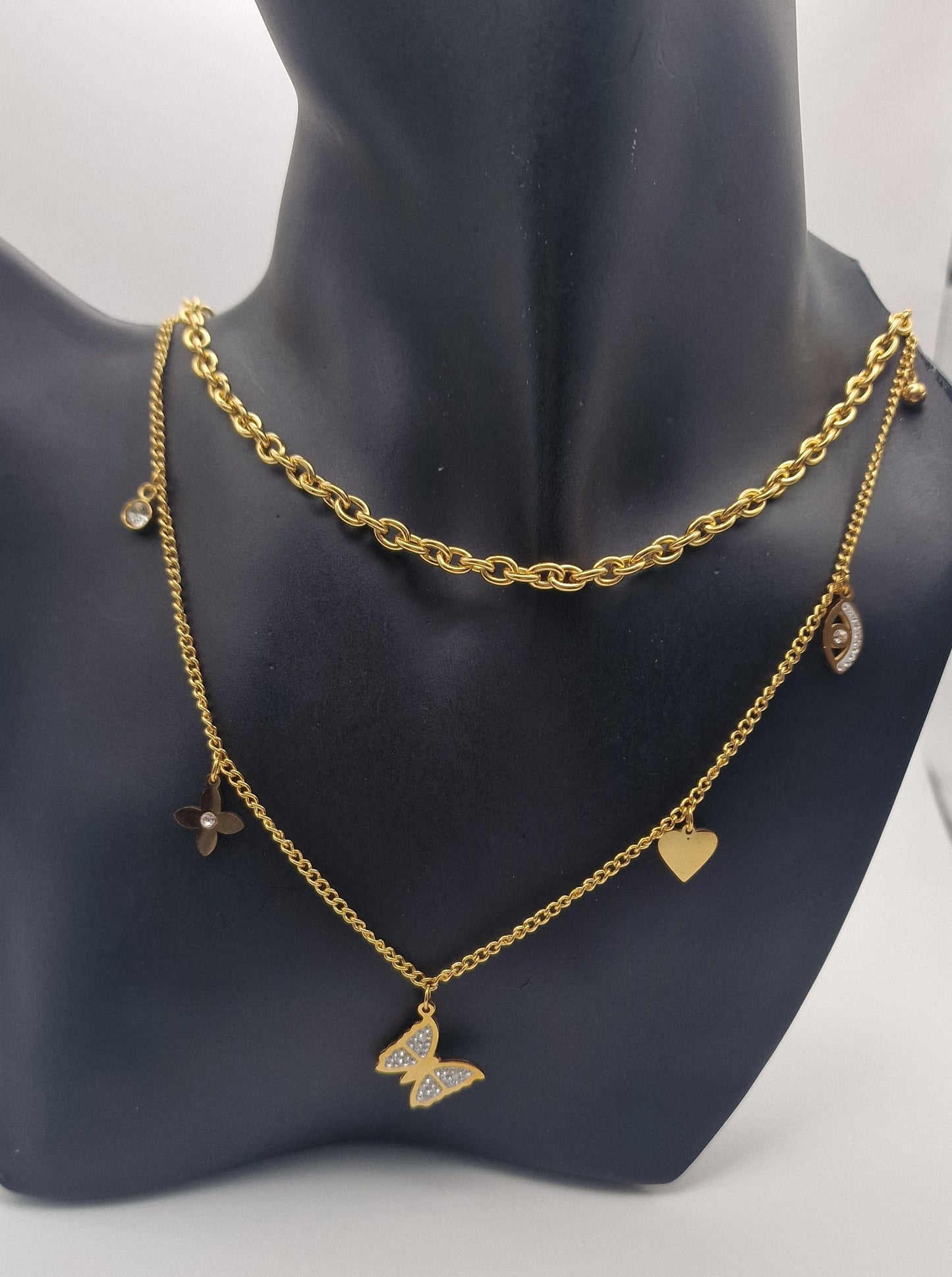 Halskette Edelstahl 316L K-158