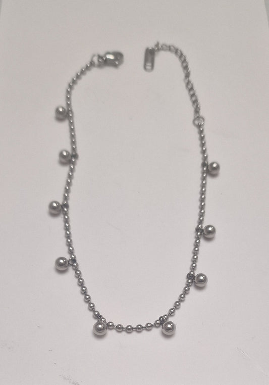 Fusskette Edelstahl 316L H-02