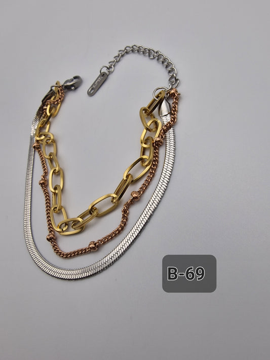 Armband Edelstahl 316L B-69