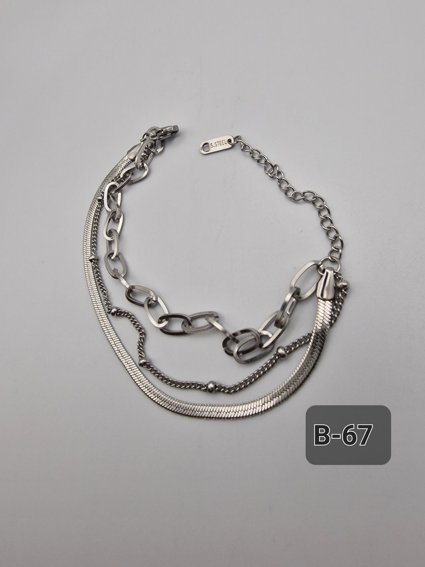Armband Edelstahl 316L B-67
