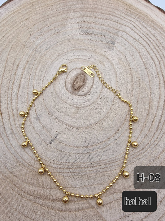 Fusskette Edelstahl 316L H-08