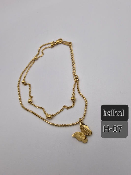 Fusskette Edelstahl 316L H-07