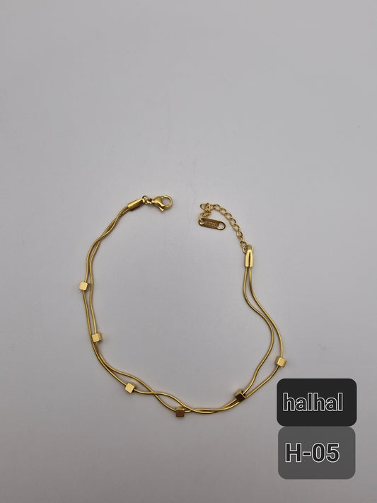 Fusskette Edelstahl 316L H-05