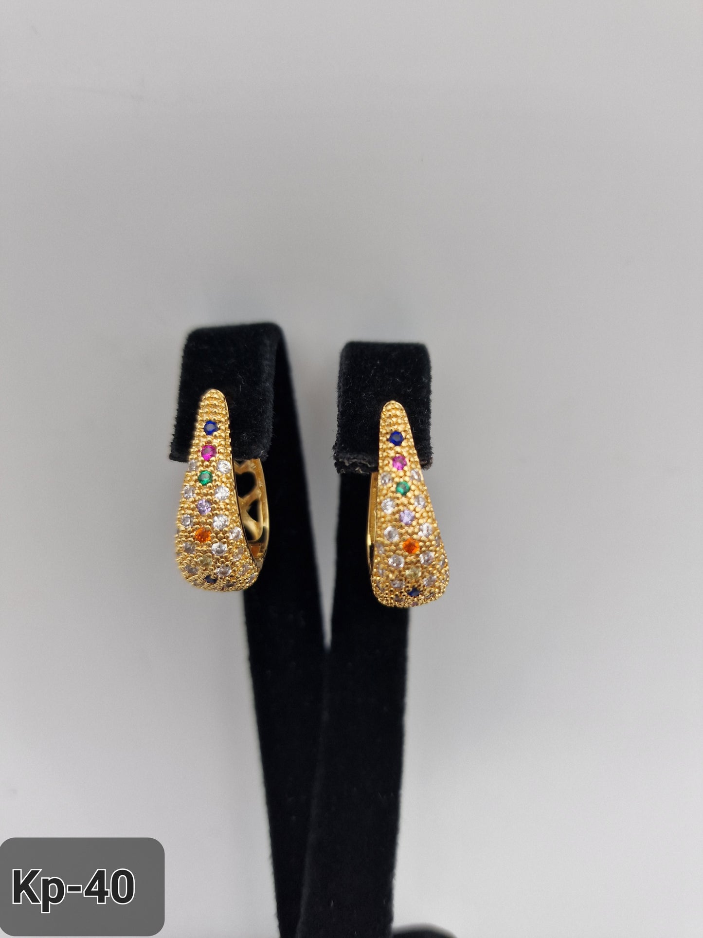 Ohrring 22K Vergoldeten KP-40