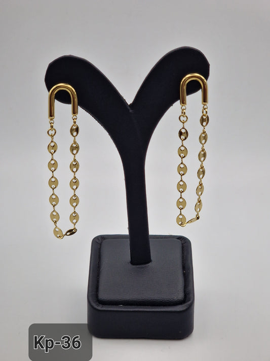 Ohrring Edelstahl 316L KP-36