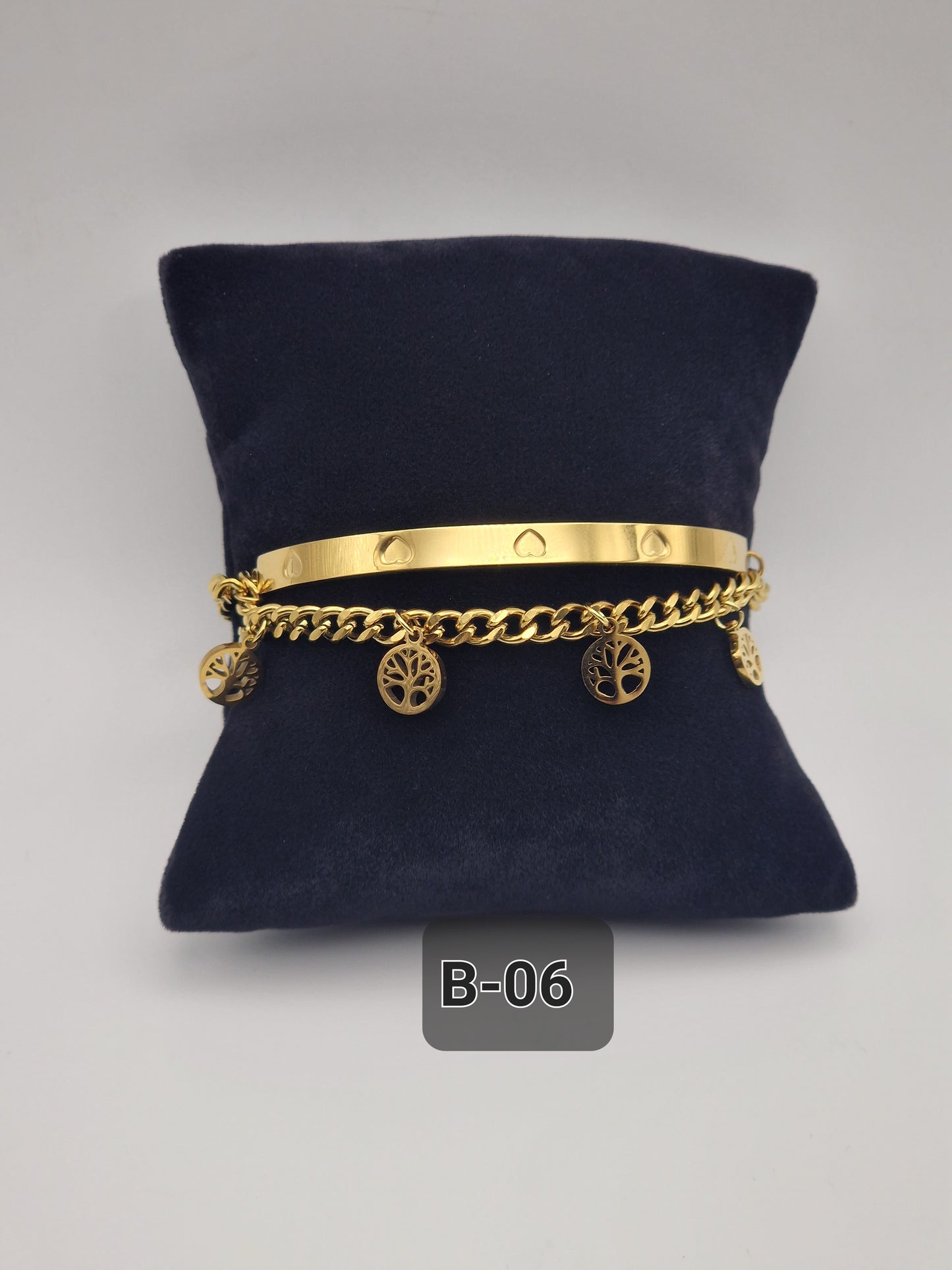 Armband Edelstahl 316L B-06