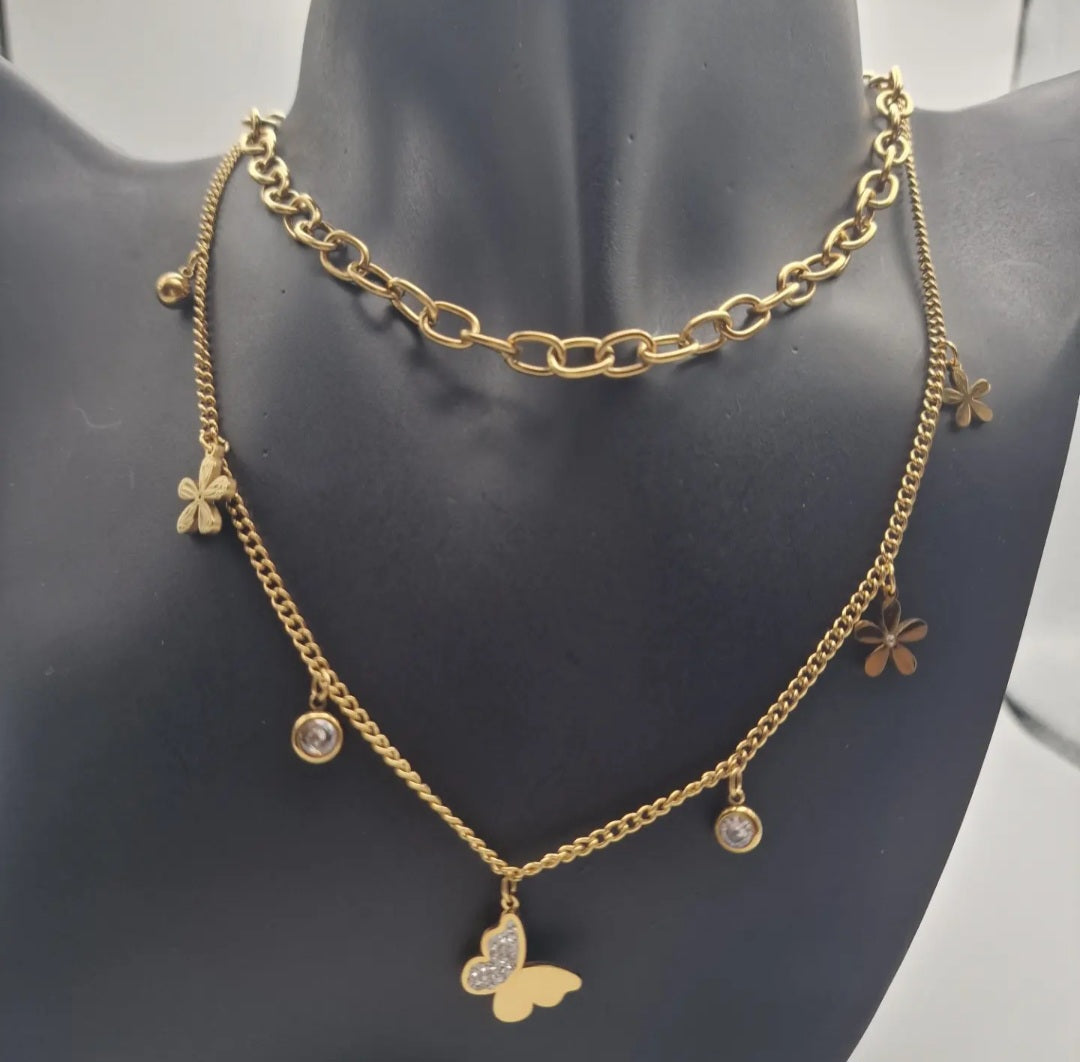 Halskette 22K Vergoldeten K-57