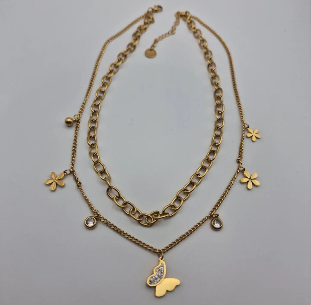 Halskette 22K Vergoldeten K-57