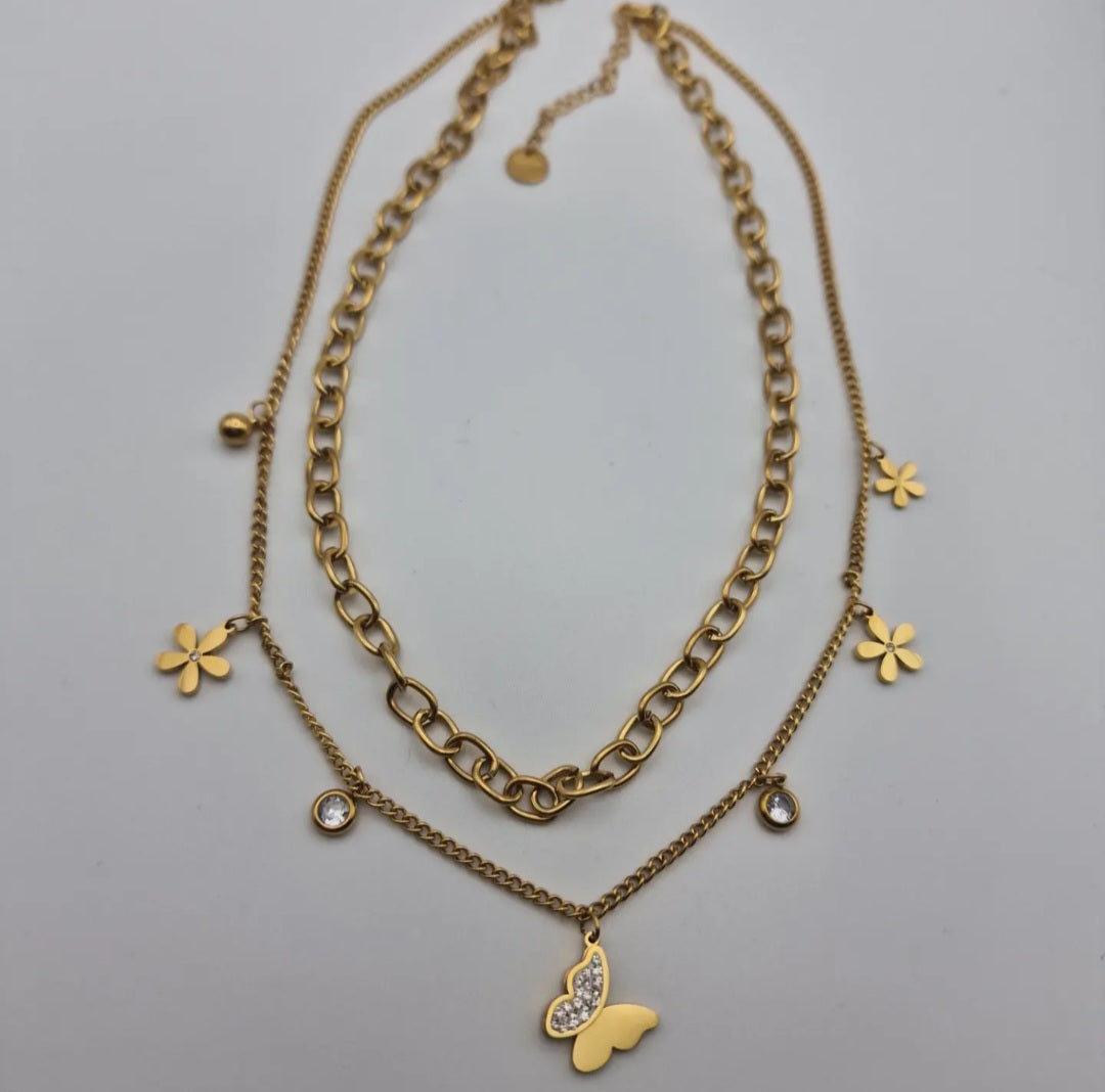 Halskette 22K Vergoldeten K-57