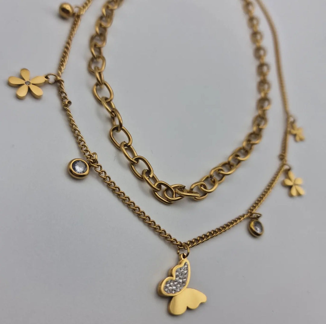 Halskette 22K Vergoldeten K-57